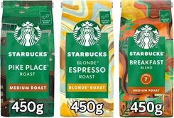 Zdjęcie Starbucks Ziarnista Arabica Mix Zestaw 3x450g - Koszalin