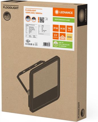 Ledvance Floodlight Pfm Led G4 117W/133W 150M/W 4000K Czarny By Osram 4099854306402 - zdjęcie 2