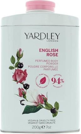 Yardley London English Rose Róża perfumowany talk do ciała 200 g