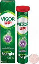 Zdjęcie Usp Zdrowie Vigor Up! Energia Smak Owoce Leśne 20Tabl Musujące - Różan