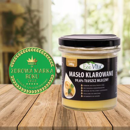 MASŁO KLAROWANE GHEE Naturalne Świeże Do Smażenia 240g KETO Tłuszcz - zdjęcie 6