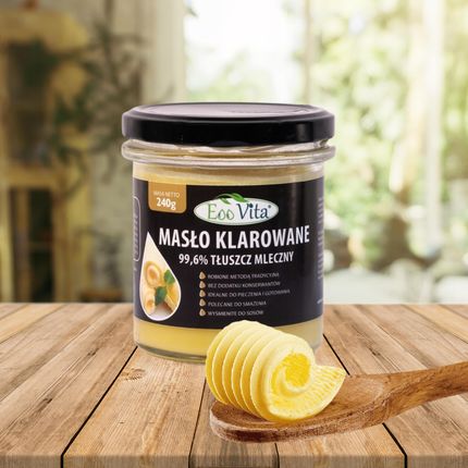 MASŁO KLAROWANE GHEE Naturalne Świeże Do Smażenia 240g KETO Tłuszcz - zdjęcie 4