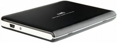 Natec Kieszeń HDD Zewnętrzna SATA OYSTER 2,5" USB 2.0 Aluminiowa Czarna Slim (NKZ-0330)