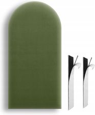 Smartlife Panel Tapicerowany Ścienny Płotek Magic Velvet Khaki 30x100 + Rzepy