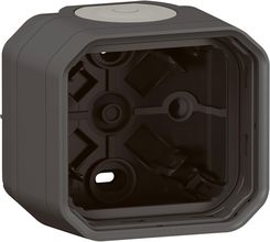 Zdjęcie Legrand Puszka Natynkowa Pojedyncza Nowe Plexo Ip55 Antracyt 069601L - Bieruń