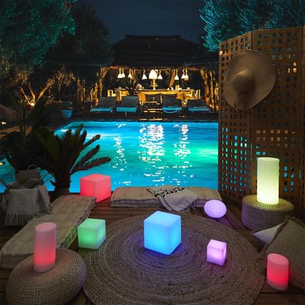 Intesi Lampa Podłogowa Colorfull Cube 25Cm - zdjęcie 2