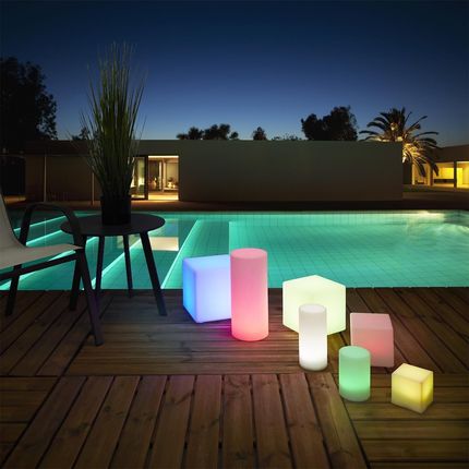 Intesi Lampa Podłogowa Colorfull Cube 25Cm - zdjęcie 4