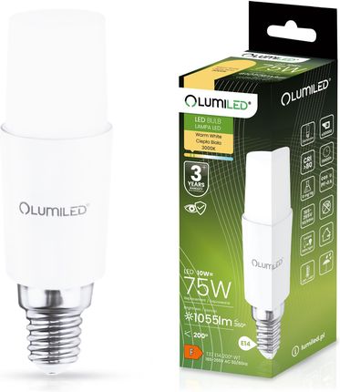 Lumiled Żarówka Led E14 10W = 75W 1055Lm 3000K Ciepła Stick