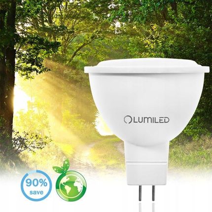 Lumiled Zestaw 10X Żarówka Led Gu5.3 Mr16 6W = 50W 580Lm 6000K Zimna 120° 12V - zdjęcie 3