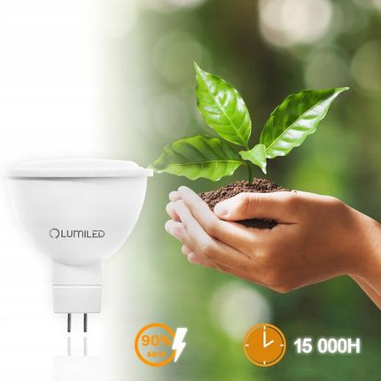 Lumiled Żarówka Led Gu5.3 Mr16 6W = 50W 580Lm 6500K Zimna 120° 230V - zdjęcie 5