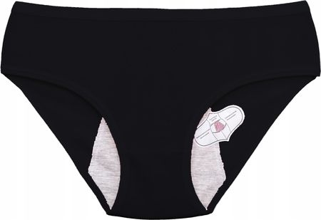 Majtki Figi Damskie Bawełniane Menstruacyjne na miesiączkę Zestaw - zdjęcie 2