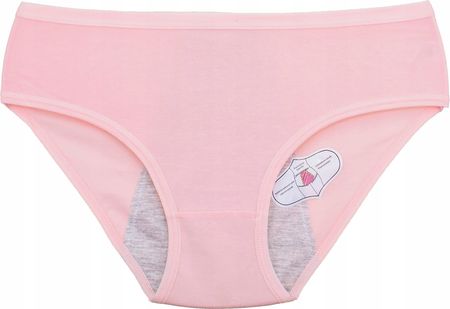 Majtki Figi Damskie Bawełniane Menstruacyjne na miesiączkę Zestaw - zdjęcie 4