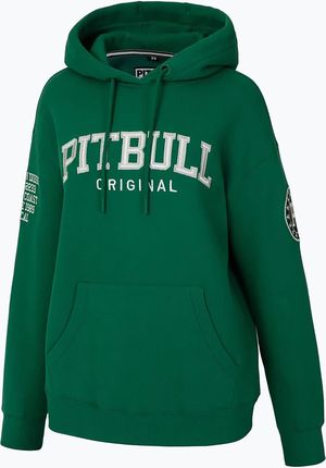 Bluza damska Pitbull Tyrian Hooded green | WYSYŁKA W 24H | 30 DNI NA ZWROT Zima 2024