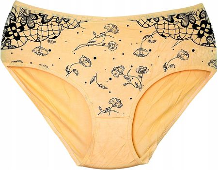 Majtki Bambusowe Figi Damskie pełne XL/XXL 12szt - zdjęcie 2