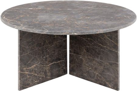 Actona Group A S Stolik Kawowy Vega 90X42 Brązowy Marmur Lakierowany Marron - zdjęcie 2