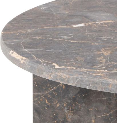 Actona Group A S Stolik Kawowy Vega 90X42 Brązowy Marmur Lakierowany Marron - zdjęcie 3