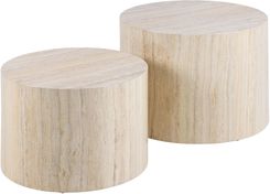 Zdjęcie Actona Group A S Zestaw Stolików Kawowych Dice 58X40 Trawertyna - Koronowo