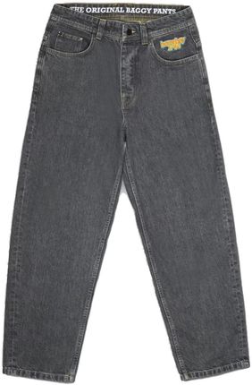 spodnie HOMEBOY - X-Tra Baggy Denim Washed Grey (WASHED GREY-85) rozmiar: 26/30