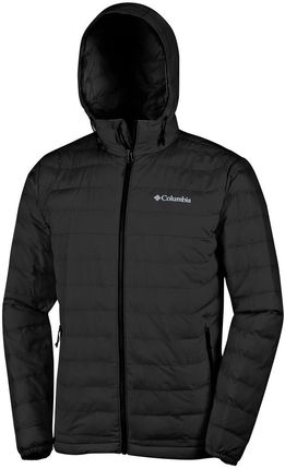 Kurtka męska Columbia Powder Lite™ II Hooded Jacket Rozmiar: L / Kolor: szary/czarny - zdjęcie 3
