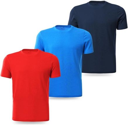 Koszulka męska 3-pak Basic MORAJ OTS950-001/3 Mix - L