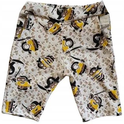 Krótkie spodenki Minionki Piraci rozmiar 146