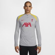 Męska treningowa koszulka piłkarska Nike Dri-FIT Liverpool F.C. Strike (wersja trzecia) - Szary - zdjęcie 1