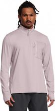 Męski longsleeve do biegania Under Armour UA Trail Run Quarter Zip - beżowy