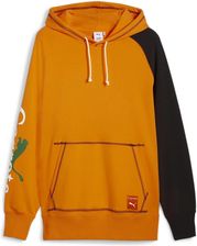 Bluza z kapturem męska Puma X CARROTS GRAPHIC TR pomarańczowa 62744545