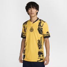Męska koszulka piłkarska Nike Dri-FIT ADV Authentic Inter Mediolan Match 2024/25 (wersja trzecia) - Żółty - zdjęcie 1