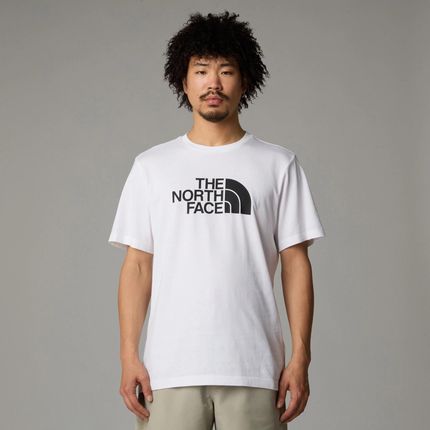 Męski T-Shirt The North Face M S/S Easy Tee - Tnf White