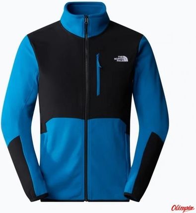 Polar męski The North Face GLACIER Pro Fz Adriatic Blue