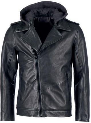 MUSTANG BIKER JACKET MĘSKA KURTKA SKÓRZANA SKÓRA ELEGANCKA NA ZAMEK MU-M242-192