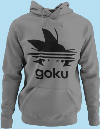 Męska bluza z kapturem Son Adi Goku Dragon Ball Adidas Parody