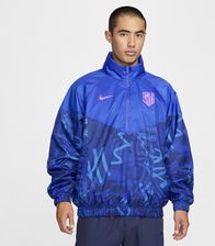 Męska kurtka piłkarska typu anorak Nike Atlético Madryt Windrunner (wersja trzecia) - Niebieski - zdjęcie 1
