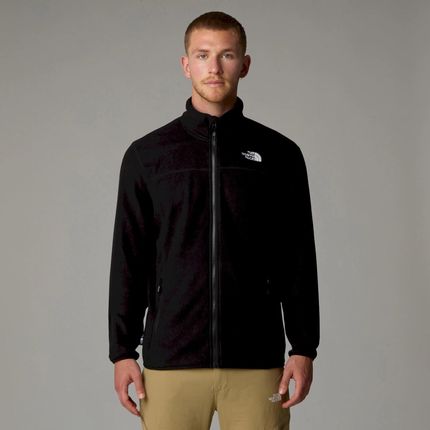 Męski Polar Trekkingowy The North Face M 100 Glacier Full Zip - Eu - Tnf Black