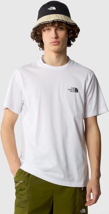 T-Shirt męski The North Face M S/S Simple Dome Tee - Tnf White