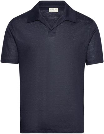 Koszulka polo męska Gant Linen Ss Polo | Więcej sportu za mniej!