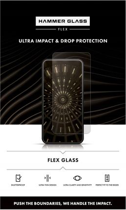 Szkło Hybrydowe Flex Hammer Glass do Motorola Edge 40 powłoka oleofobowa