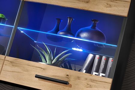 Pan Igiełka T25 - Black/Wotan + Blue Leds - zdjęcie 6