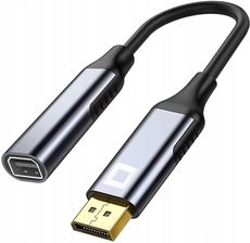Zdjęcie Co2 Adapter Displayport - Mini Displayport 1.4 Przejściówka Mini Dp 8K 60Hz (Co20053) - Solec Kujawski