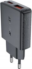 Ładowarka do telefonu Acefast Ładowarka Sieciowa A69 Pd 30W Gan Usb-A Usb-C - Czarna - zdjęcie 1