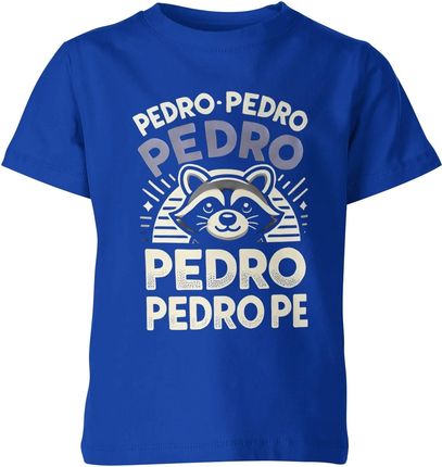 Pedro Pedro Szop Tik Tok z Szopem Dziecięca koszulka (140, Niebieski)