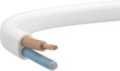 Zdjęcie Led Studio Przewód Dwużyłowy 2x1.5 Omyp Płaski Biały 1Mb 999863517 - Żarów