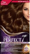 Zdjęcie Wella Color Perfect 7 Farba Do Włosów 5/0 Jasny Brąz 50ml - Łaszczów