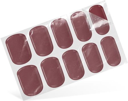 Silcare Naklejki Żelowe Nail Art. Simple Bordowe 24 Szt. - zdjęcie 4