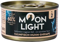 Moonlight Dinner Nr 2 Mokra Karma Dla Kota Tuńczyk Kurczak I Krewetki 80G