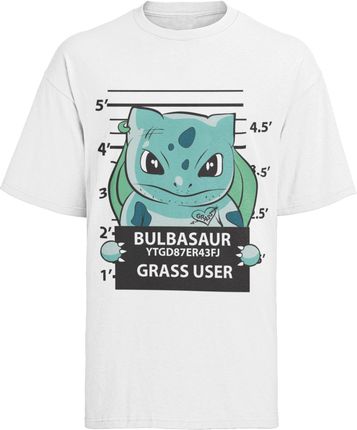 Bawełna organiczna Damska koszulka oversize Bisasam Zabawny Pokemon Zabawny Schiggy Pikachu Zabawny