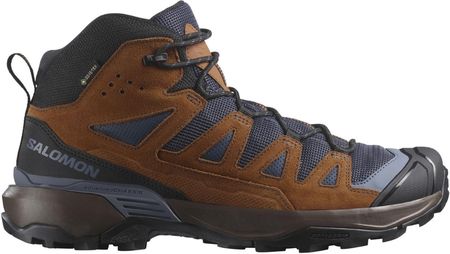 Salomon X Ultra 360 Leather Mid Gore Tex Niebieski