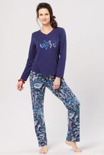 Zdjęcie Piżama damska Key LNS-793 granatowa - Dąbrowa Tarnowska