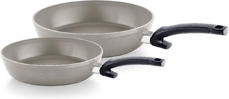 Fissler Zestaw Patelni Ceratal  Comfort Szary 24 I 28Cm (159220021000)